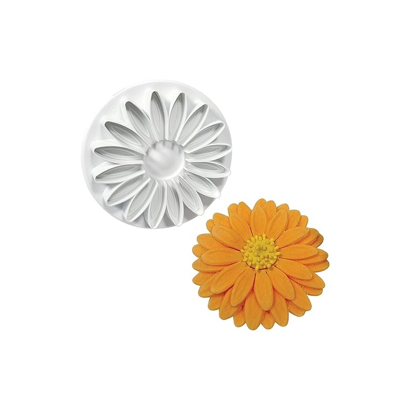 PME Veined Sunflower/Daisy/Gerbera Plunger Cutter, 18 Petals