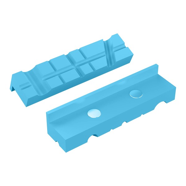 Housolution 5 Inch Magnetic Vise Jaw Pads Covers, 1 Pair