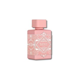 Lattafa Badee Al Oud Noble Blush 3.4 FL.OZ Eau De Parfum for Women - Rose Milk, Almond, Meringue, Sandalwood, Vanilla, Musk