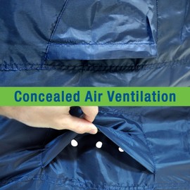 Detailer’s Preference Polyester Scooter Cover, Heavy-Duty Weather Protection, Scratch-Free Design, Compact Storage Bag, Fits Scooters Up to 60 Inches