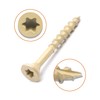 Deck Screws, Exterior Wood Screws #8 x 1-1/2 Inch 50