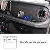 ZZEQYG Passenger Storage Tray Organizer Compatible with 2024 Jeep Wrangler