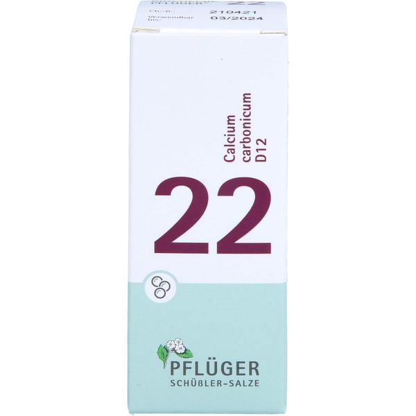 Nicht vorhanden Biochemie 22 Calc Carb D12, 15 g GLO