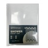 Seenus 72 x 78 inch Extra Long Fabric Shower Curtain