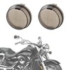 QUASCO 2PCS Smoked Turn Signal Light Lens Covers Turn Signals
