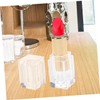 VICASKY 10pcs Transparent Lipstick Tubes Refillable Lip Gloss Containers for