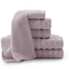 Baltic Linen Pure Elegance Turkish Cotton 6-Piece Towel Set Smoke