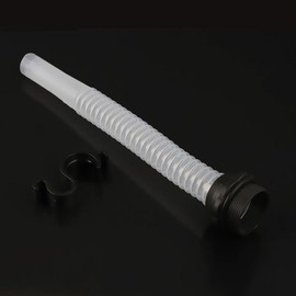 TopHomer Fuel Spout, Plastic Universal Flexible & Easy Pouring Jerry Can Spout Nozzle for 30L/40L Petrol, Diesel And Oils Can (4.2cm)