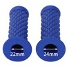 nakira Motorcycle Grip Moped Handle 0.9 inch (22.2 mm) Non-Piercing