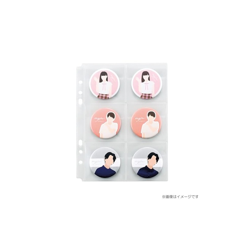 Lihit Lab Myfa Collection Pocket, PVC, 6 Pockets, A5 N3351