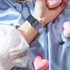 HUYIIO 3 Pack Adjustable Elastic Watch Strap Compatible with Charge