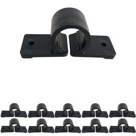 TenKe 25 Pack 2 Hole Pipe Clamp Strap for 3/4 inch PEX Pipe, CPVC, Copper Tubing Support (25PCS 3/4")