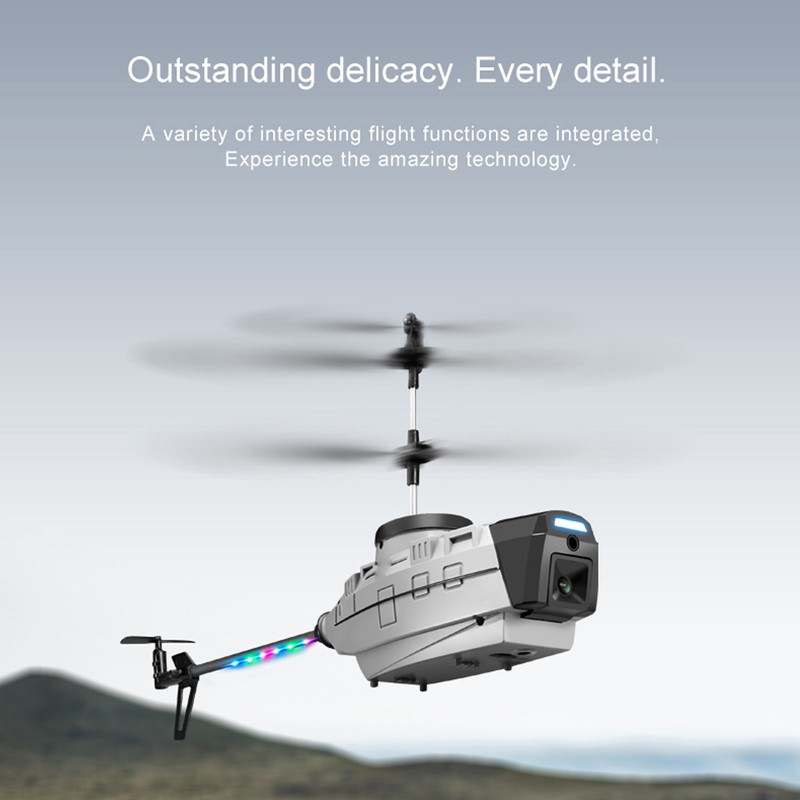 RC Helicopter Drone 4K Professional Six Axle HD Camera Gesture