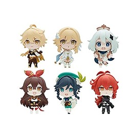 Genshin Collection Figure Vol. 1 (Resale), Set of 6 Types (Full Complete), Gacha Gacha Capsule Toy