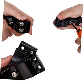 Angoily 1set Aluminum Alloy Bike Kickstand Easy to Install Foot Support Bracket for Road and Mountain Compatible Various Models Includes Wrench