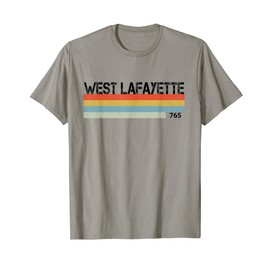 West Lafayette Vintage Stripes T-Shirt