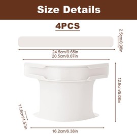 Foreverup Bed Sheet Holder With Lock Strips, 4 Pcs Heavy Duty Bed Sheet Fasteners, Removable Sheet Corner Holder, Bed Sheet Clips Non-Slip for Fixing Mattress Protectors, Blankets, Bedding (White)