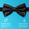 GoTie Men's Dotted Bowtie - Bow Ties Ready to Wear