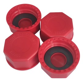 Thickened Gas Can Caps (4 Pack) For 5 gallon Replacement for Midwest Gas Can Lids,Coarse Thread Cap