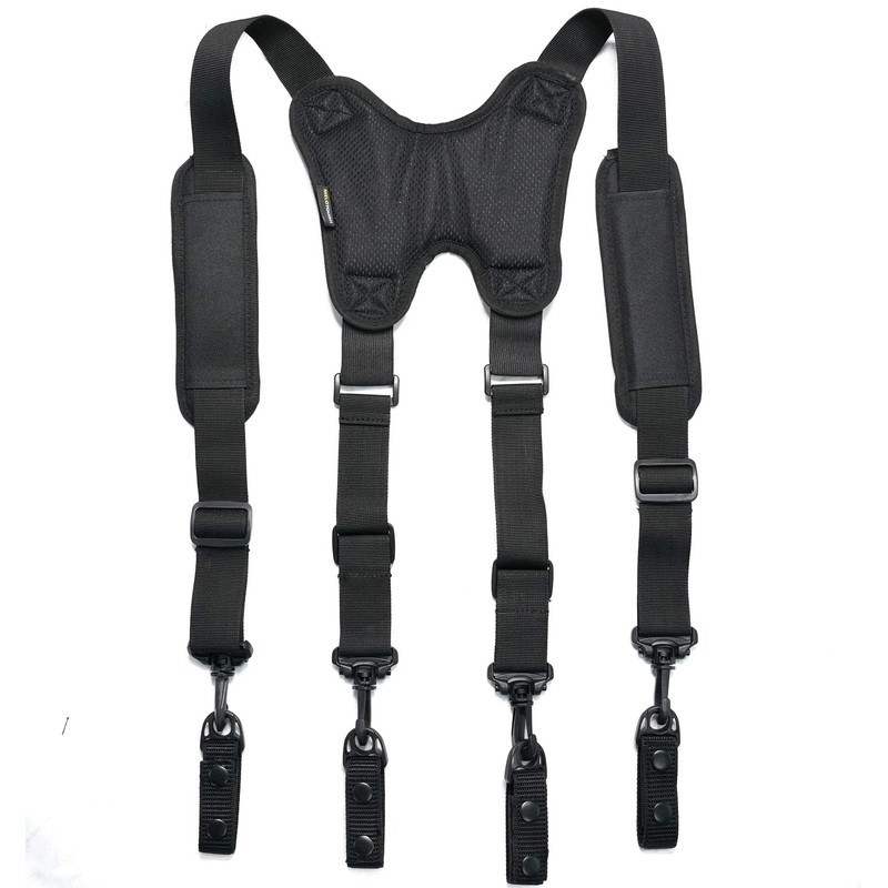 MELOTOUGH Tactical Harness Tactical Suspenders 1.5 inch Police Suspenders for