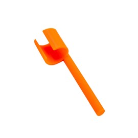 Printed Reef Coral Frag Plug Rock Holders - Set of 10 (Standard, Orange)