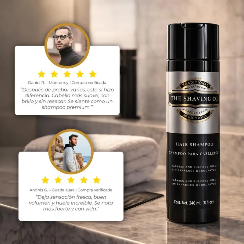 Shampoo y Acondicionador The Shaving Co. para Todo Tipo de
