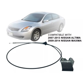 apa AUTO PARTS AVENUE Hood Release Cable for Nissan 2007 - 2013 Altima 2009 - 2014 Maxima 65621JA000