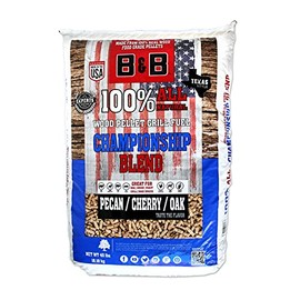 B&B Championship Blend All Natural Cherry, Oak and Pecan Hardwood Pellets 40 lb. - Case of: 1; (one Pack)