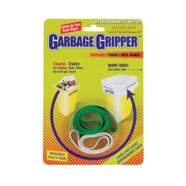 Garbage Gripper Trash Liner Bands 2 pk