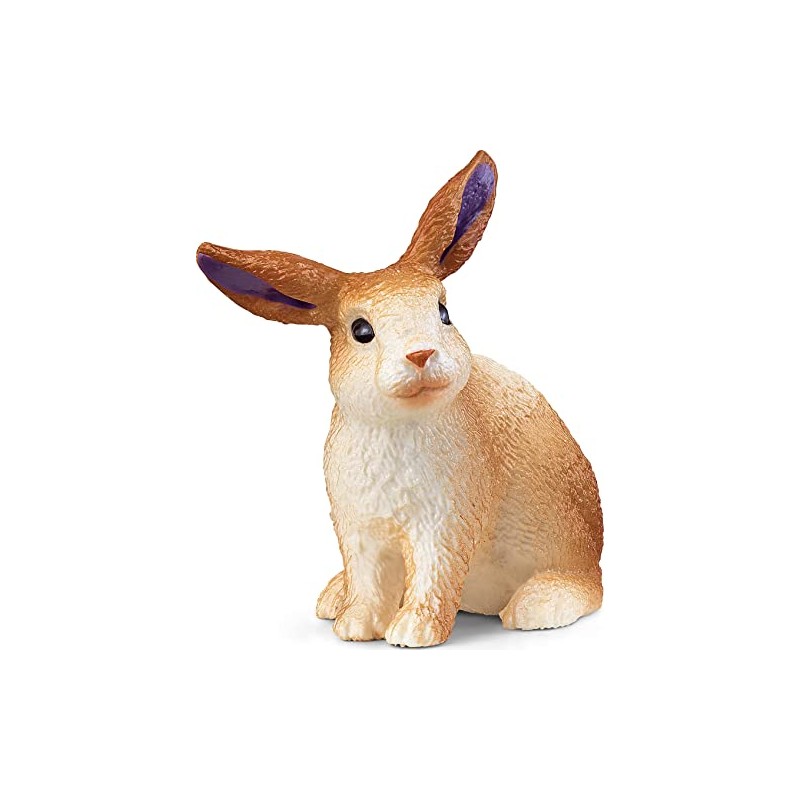 SCHLEICH 72185 Easter Rabbit With Purple Ears Figure