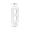 Tripp Lite Decora Wall Plate Insert, Decorative Center Plate, Vertical