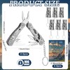 Lanties 6 Pack Mini Multitool Pliers with Man of God