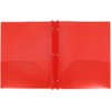 Plastic Folder with Prongs 2 Pocket - Up&Up (RED)