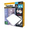 Sanelec Plafon Luminario Led Cuadrado Ajustable 20w - 1228 Sanelec