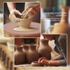 LEOLIO 2 Pcs 12 Inch Pottery Wheel Bats, Thick Clay