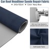 X AUTOHAUX Suede Headliner Fabric 96" Length x 57" Width