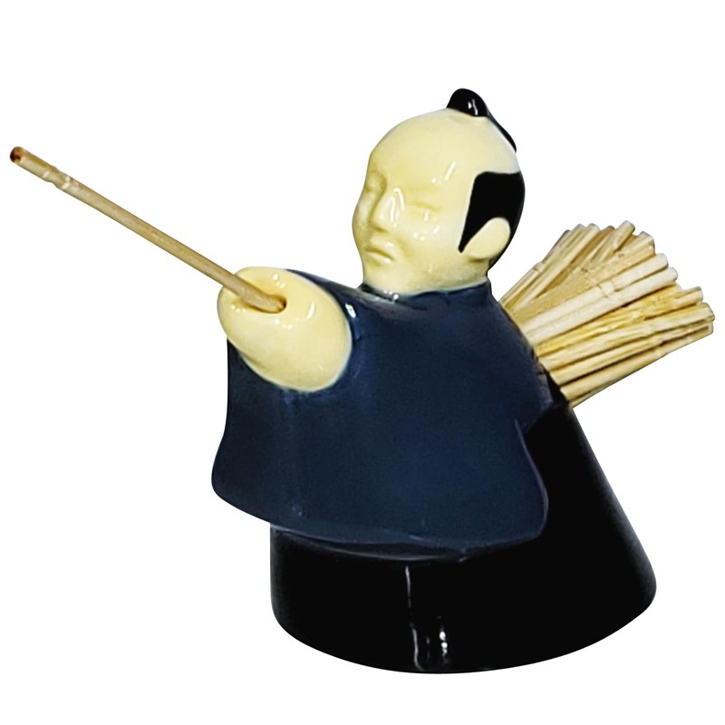 SAN4408 Funny Tableware, Toothpick Holder, Samurai, Toothpick Holder, Samurai, Japanese