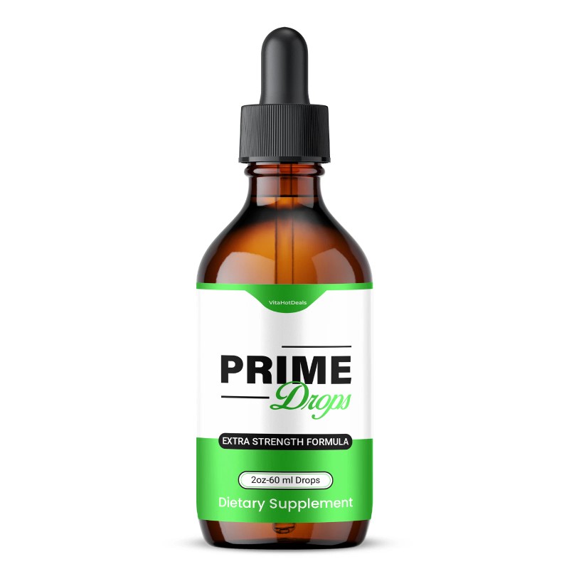 Prime Drops Supplement, Max Strength, Prime Liquid Drops (2 pack)