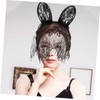BESPORTBLE Lace Rabbit Ear Headband for Women Stylish Bunny Ear