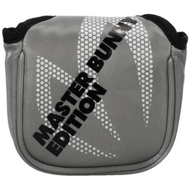 Masterbunny 758-3284005 Unisex Mallet Putter Cover PU Mallet PT, gray, (160 gunmeta)