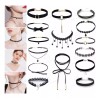 Dolores 15pcs Collar Choker Gargantilla Moda Joyería Mujer Cadenas