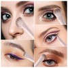 Professional 8 Piece Eye Makeup Brushes Set with Blending, Eyeliner