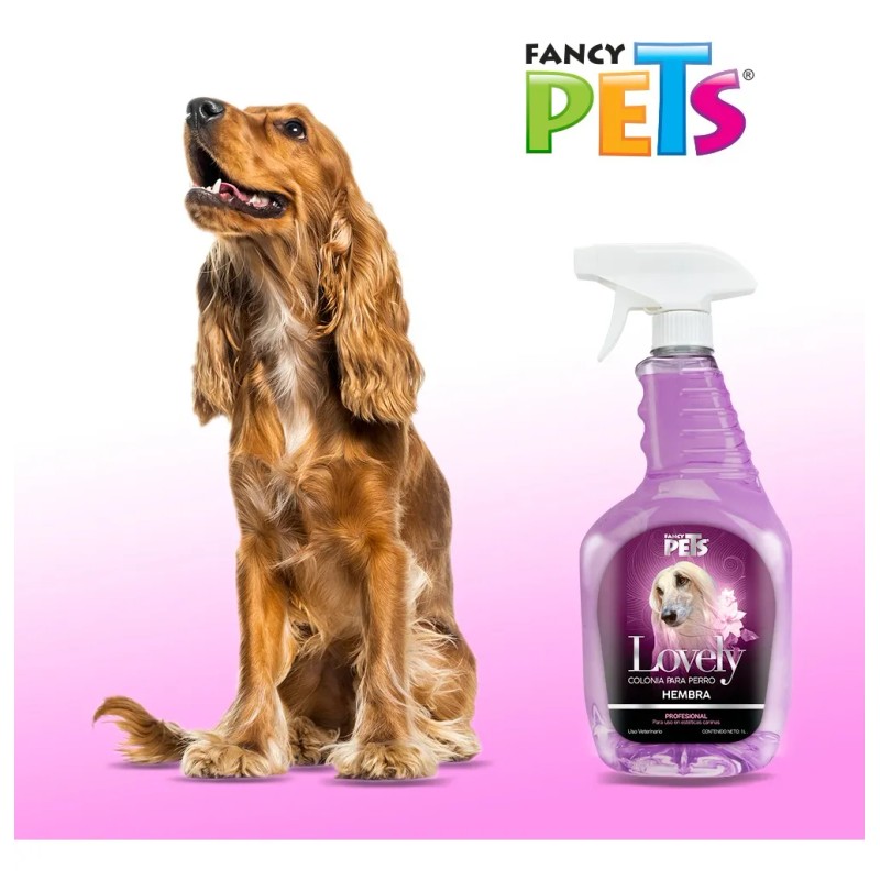 Colonia Lovely Uso Profesional 1 Lt Para Perros