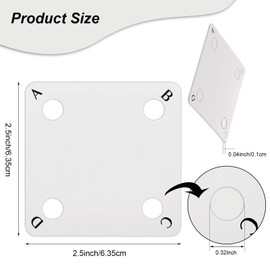 Weaving Cards Tablet Weaving Card Paper Loom Cards for Loom or Inkle Loom Weaving Supplies (50 Pieces)