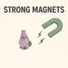 Cute Mini Vase Magnets for Fridge, Flower Pot Magnet, Tiny