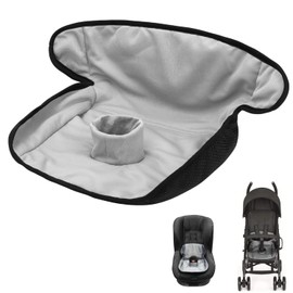 Universal Child Seat Protector Pad for Potty Training Seat Cover for Baby Car Seat Waterproof Insert Leak-free Pad Nappy Leak Seat Protector Car (Grey)