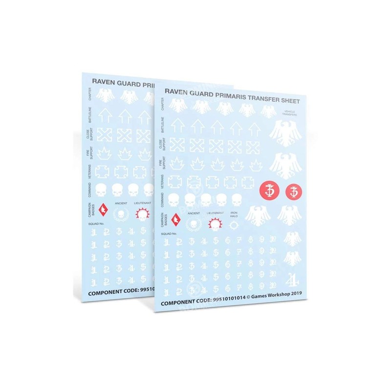 Games Workshop - Warhammer 40,000 Raven Guard Primaris Upgrades &