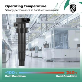 YHTAUTO Bobina de encendido de repuesto para Hyundai Sonata Santa Fe XL Genesis Genesis Coupe Azera Veracruz & Kia Sorento Sedona Cadenza Borrego Amanti Magentis 3.3L 3.5L 3.8L L4