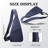 TOLOG Sling Bag Water Resistant Crossbody Personal Pocket Bag Lightweight