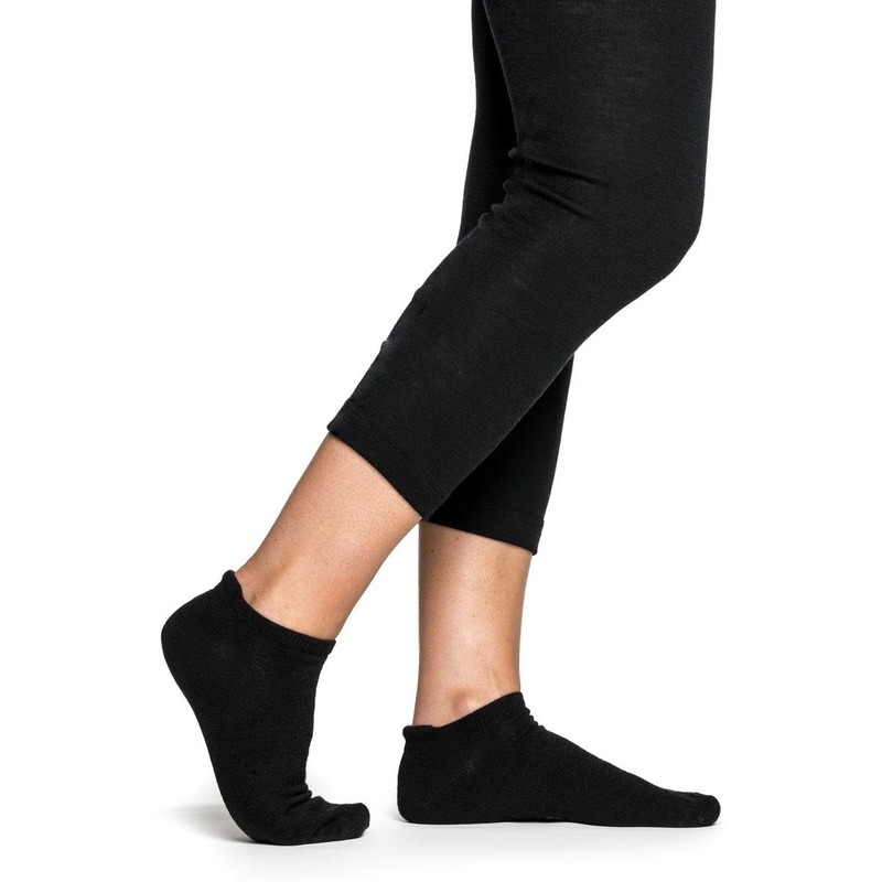 WoolPower Shoe Liner Socks black Size:45-48